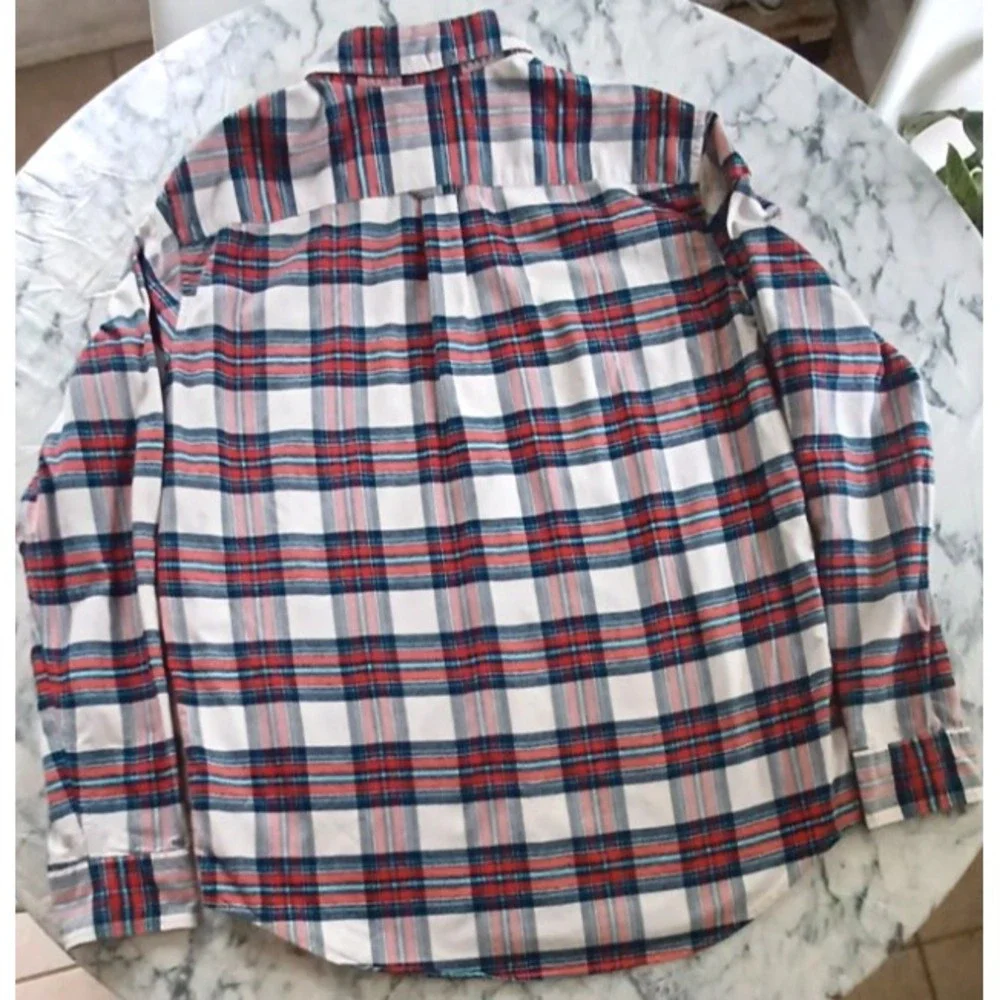 American Eagle Men L Button Down‎ Shirt Seriously Soft 100% Cotton Classic Fit
